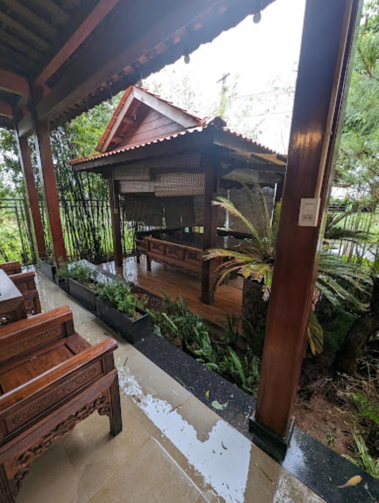 Vuon Tra Homestay Mang Den Kon Von Kla Exterior photo